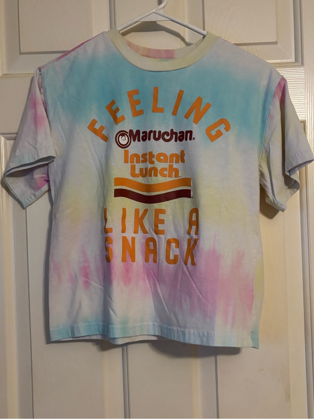 Maruchan Tie Dye Crop Tee